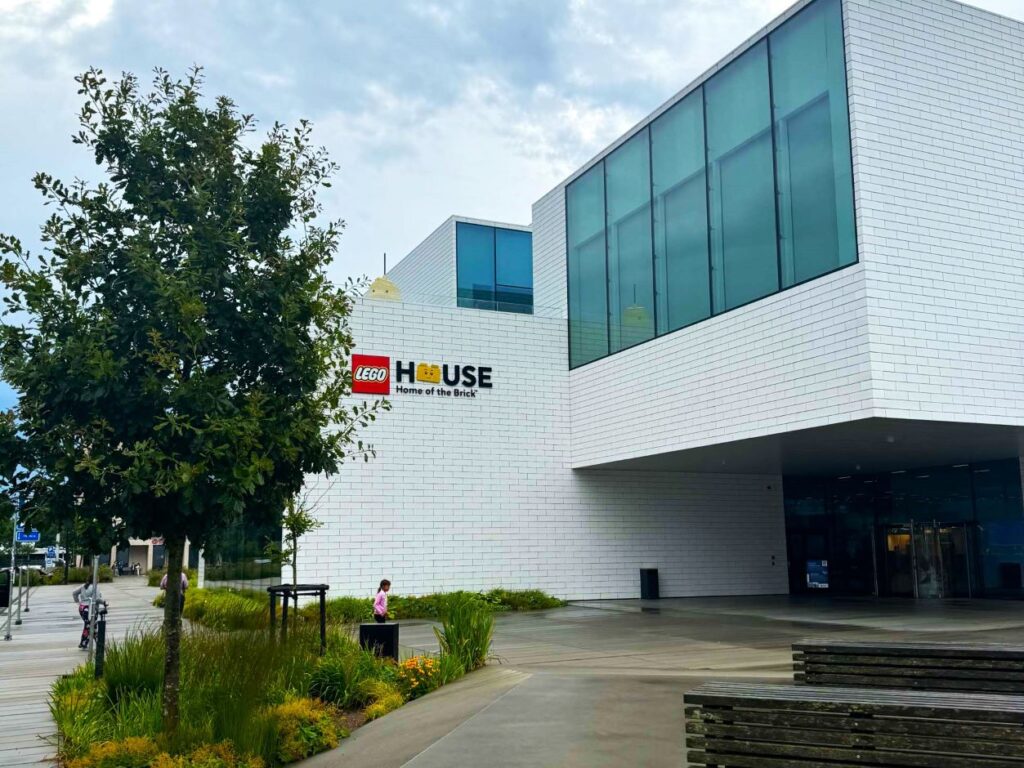 Exterior Entrance of Lego House